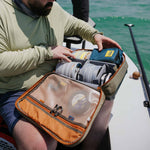 Fishpond reel case for storing and carrying fly reels, lines, tippet etc