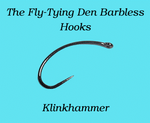 Klinkhammer barbless fishing hooks for fly fishing, fly tyiung, ideal for parachute flies and klinkhammer flies, klink and dink fishing dry fly fishing